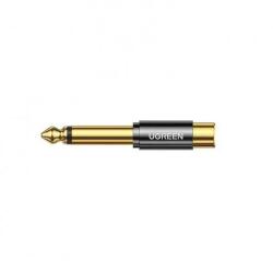 UGREEN Adaptor audio Ugreen 80731 AV169 Jack 6.35 mm tata la RCA mama auriu (80731) - balutatech