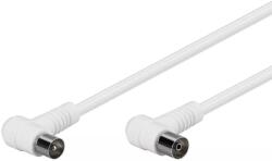 Goobay Cablu coaxial Profesional cu mufe cotite 5m Goobay (67356) - balutatech