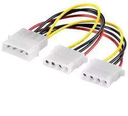 Goobay Cablu adaptor molex 5.25 la 2x5.25 molex 15cm Goobay (50684) - balutatech