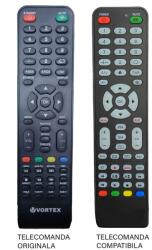  Telecomanda inlocuitoare compatibila pentru TV DenisNetwork 2.0 (672) (22991)