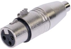BST Adaptor audio mono mama XLR - mama RCA BST 18-5578 (18-5578)