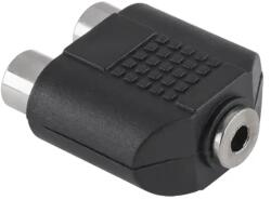 Cabletech Adaptor audio Jack 3.5 mm mama - 2x RCA mama Cabletech ZLA0311S (ZLA0311S) - balutatech