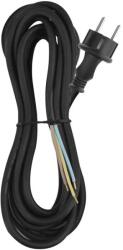 EMOS Cablu de alimentare EMOS S03250 nedetasabil flexibil izolatie cauciuc 3x1.5mm2 5m negru (23490)
