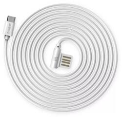REMAX Cablu Remax Rayen Micro USB RC-075 Alb 1m (IRCABRAYMALB) - balutatech