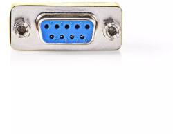 Nedis Adaptor D-SUB serial RS232 9 pini mama - 9 pini mama metal Nedis (CCGP52810ME)