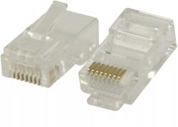 Valueline Mufe CAT6 UTP RJ45 SOLID PVC transparent 5buc VALUELINE (16983)