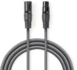 Nedis Cablu Digital DMX XLR 3-pini tata - XLR 3-pini mama 110 Ohm 1.5m gri Nedis (COTH15012GY15)