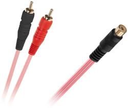 Cabletech Cablu Y RCA mama la 2x RCA tata 0.2m Cabletech (KPO2616) - balutatech