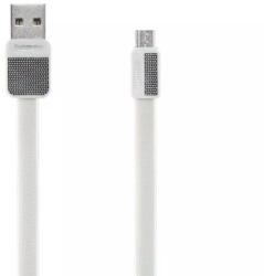 REMAX Cablu Remax Platinum Micro USB RC-044 Alb 1m (IRCABPLAMALB) - balutatech