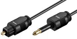 Goobay Cablu Toslink la 3.5 mm Mini Toslink 2m GOOBAY (18975)