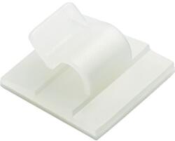 SapiSelco Set suporti cu adeziv cabluri mici 19x10mm alb 100buc GAN. 2MT. 401 SapiSelco Italy (GAN.2MT.401)