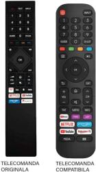 CLASS Telecomanda inlocuitoare TV Hisense ERF3B72H compatibila cod ER9567 MFY1159 (423-3) (21699)