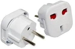 Mutlusan Electric Adaptor SCHUKO la ANGLIA 13A 250V BS 546 Mutlusan 001 170 030002 00 00 (001 170 030002 00 00)