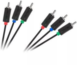 Cabletech Cablu audio 3x RCA 1.8m Cabletech (KPO3955-1.8)