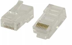 Valueline Mufa RJ45 CAT5 transparent tata 5buc Valueline (VLCB89300T) - balutatech