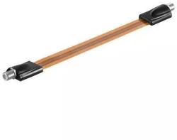 Goobay Cablu F mama la F mama 26cm COAXIAL super plat Goobay (11953) - balutatech