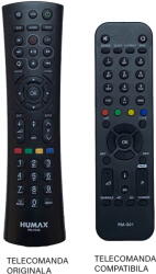 CLASS Telecomanda inlocuitoare compatibila pentru reciver DIGI RM-G01 compatibil cu originalul RM-H04S IR 724 (182-1) (21561)
