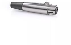 Nedis Conector XLR 3 pini mama metal NEDIS (CAVC15902ME) - balutatech
