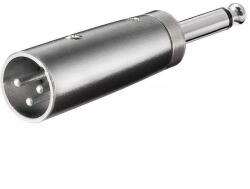 Goobay Adaptor XLR la Jack 6.35 mm mono tata Goobay (27452) - balutatech