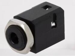 Cliff Conector Jack 3.5 mm CLIFF FC681375VH soclu mama stereo 3 contacte pe panou cu piulita (22353)