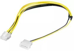 Goobay Cablu adaptor alimentare 5.25 tata la EPS 8 pini 28cm pentru alimentare placa de baza Goobay (15339)