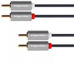 Krüger&Matz Cablu 2x RCA - 2x RCA 10m BASIC KrugerMatz KM1210 (18840)