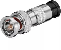 Goobay Mufa BNC tata 75ohm compresie RG6 7mm pin aurit Goobay 12039 (12039)