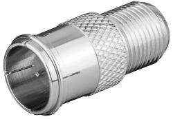 Goobay Adaptor F tata - F mama zinc Goobay (11370) - balutatech