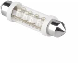  Bec auto 12V T10 42mm 8LED SV 8.5 lumina alba ZAR0078 (19513)