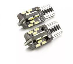 Carguard Set becuri LED auto T10 W5W 3W 240lm 6500K 12V Canbus pentru interior portbagaj CARGUARD (18815)