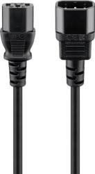 Well Cablu de alimentare IEC CCE C14 tata - CCE C13 mama 2m H05VV-F 3x0.75mm2Well CABLE-705-2.0-WL (CABLE-705-2.0-WL)