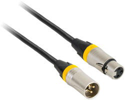 BST Cablu audio PROFESIONAL XLR tata - XLR mama 5m 18-5593 BST (18-5593) - balutatech