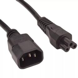  Cablu adaptor alimentare 0.2m IEC320-C14 TATA - IEC320-C5 mama (17350)