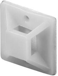 FixPOINT Suporti autoadezive pentru coliere plastic 19x19mm 100buc fixPoint (17104)
