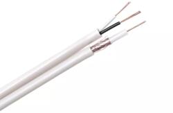 Cabletech Cablu coaxial RG59 si 2x0.5mm Cabletech (KAB0028) - balutatech