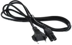  Cablu alimentare radio 2pini Euro 1.8m 2x0.75mm negru (300) (22917)