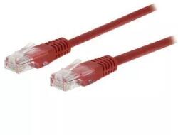Valueline Cablu CAT5e UTP de retea RJ45 8P8C tata - RJ45 8P8C tata 2m rosu Valueline (VLCT85000R20) - balutatech