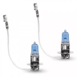 Carguard Set de 2 becuri Halogen H3 55W +50% Alb Xenon 12V Carguard (15433)