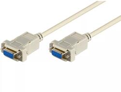 Goobay Cablu serial null modem 2m RS232 DB9 mama-mama Goobay (68484)