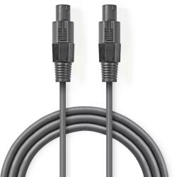 Nedis Cablu difuzor 2.5mm SPEAKON 2-pini mama 10m gri Nedis (COTG16000GY100) - balutatech