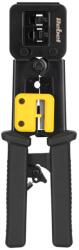 Rebel Cleste sertizare RJ45 RJ12 RJ11 RJ 6P RJ 8P + cutit pentru dezizolare REBEL RB-1007 (20097) Cleste