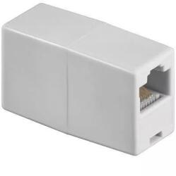 Goobay Adaptor prelungire RJ45 mama-mama 8p8c cat5 alb Goobay (93058) - balutatech