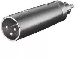 Goobay Adaptor XLR la RCA tata Goobay (27456) - balutatech