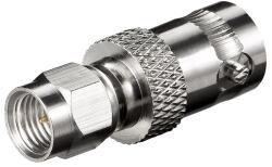 Goobay Adaptor SMA tata - BNC mama pini auriti pentru cablu RG 174 U Goobay 11856 (21149)