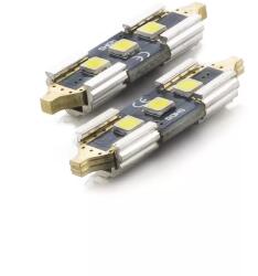 Carguard Set 2x becuri auto C5W 31mm LED SMD alb 12V 3W 350lm Canbus interior portbagaj Carguard (CAN135)