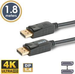 Delight Cablu DisplayPort v1.4 la DisplayPort v1.4 4K HDR + MST 1.8m delight 20333B (22708)