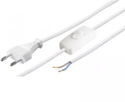 Goobay Cablu alimentare Euro cu 2 fire si intrerupator 1.5m Goobay (51349)