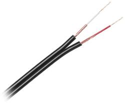 Cabletech Cablu 10m 2x RCA 4mm negru Cabletech KAB0207-10 (KAB0207-10) - balutatech