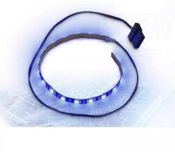 Inter-Tech Banda LED Inter-Tech albastra 30cm Molex (16992)