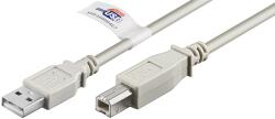 Goobay Cablu USB 2.0 HI-SPEED tip A la tip B imprimanta 2m 480Mbit s Cupru dublu ecranat gri 50831 Goobay (50831)